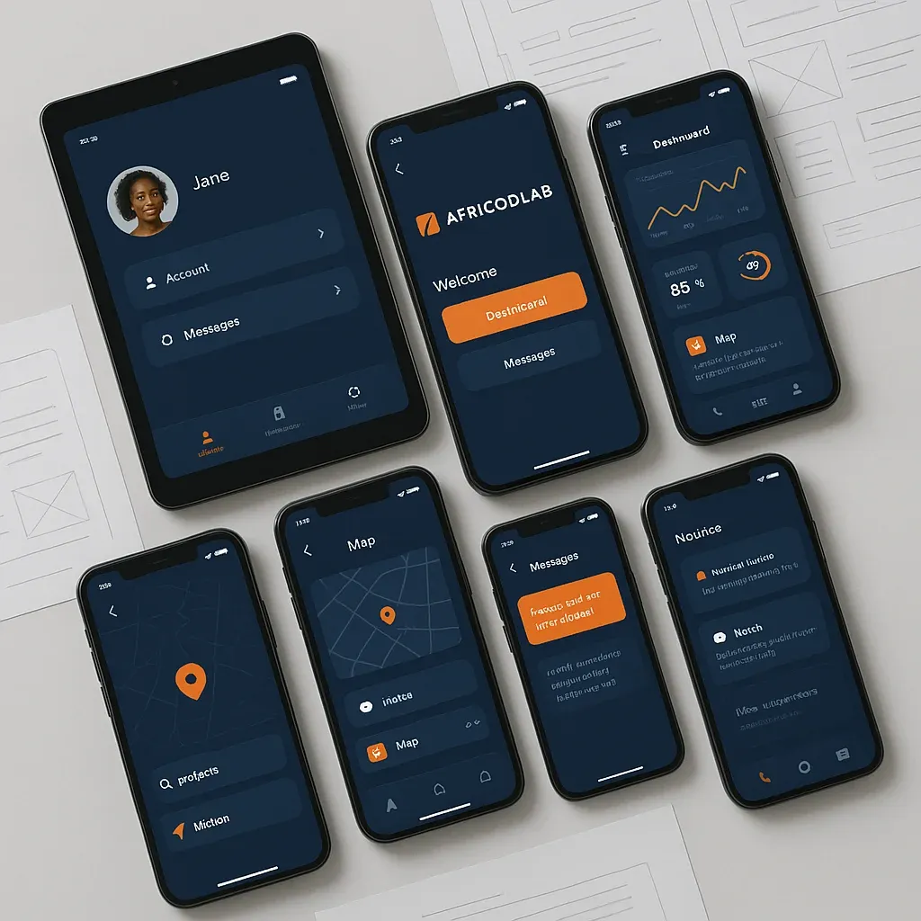 Développement d'applications mobiles chez Africodlab